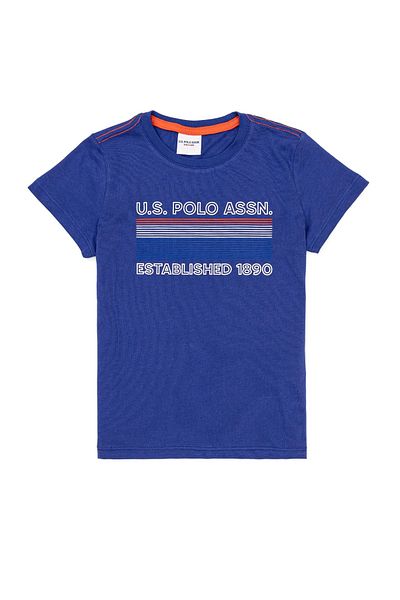 U.S. Polo Assn. Синя тениска за момче