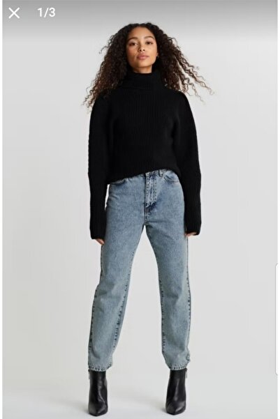 SANTA BELLA Siena Blue Snow Wash Mom Boyfriend Jean Femei Power Lycra Culegere