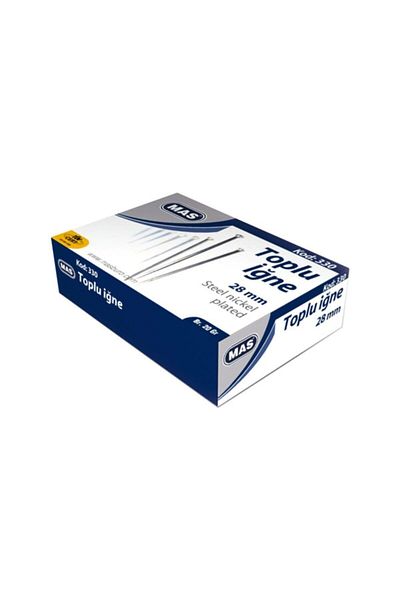 Mas 20 Gram Bulk Needle Nickel (1 Pack 36 Boxes) 28 mm