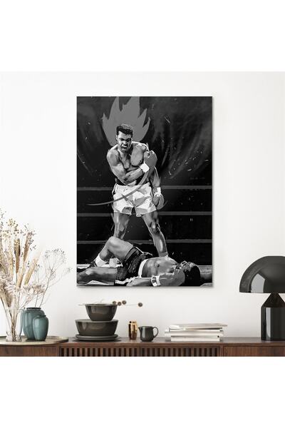 Decovetro Tablou din sticlă Muhammed Ali