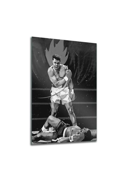 Decovetro Tablou din sticlă Muhammed Ali