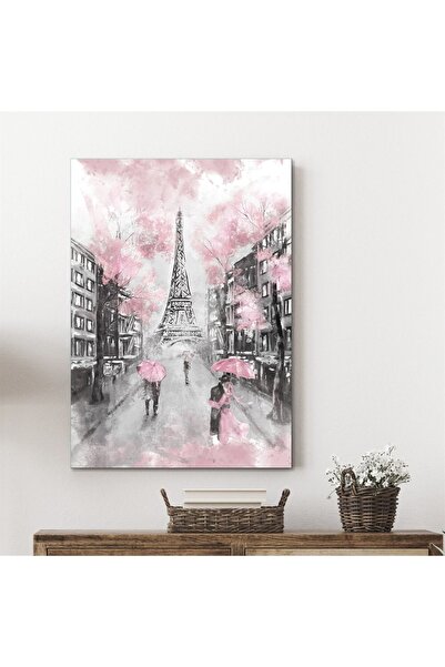Decovetro Oil Painting on Glass Paris Eiffel