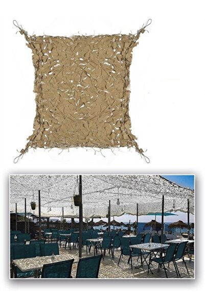 MİL-TEC STURM Miltec Sturm Güneş Koruma Için Yaprak Tipi Kamuflaj Ağ - Rıp-stop Kumaş - Mil-tec® - Çöl - 3x 6m