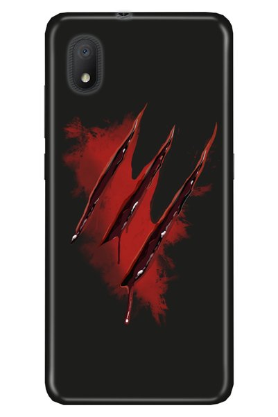 TCL L7 Compatible Case 0.4mm Laser Cut Patterned Silicone - Sharp Cut