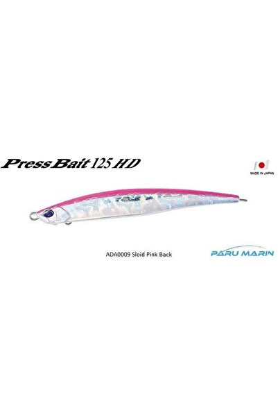 Duo Press Bait Heavy Duty 125hd Ada0009 / Sloid Pink Back
