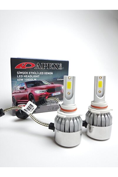 APEXİ H1 Şimşek Etkili Led Xenon Zenon 10800 Lümen 60w 6000kelvin