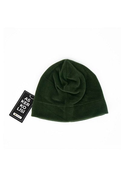 Asker Kolisi Khaki Green Fleece Beret Neck Collar Glove Set - Military Supplies