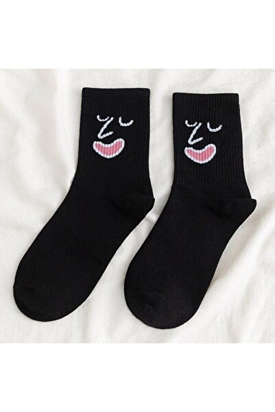 BGK Uniszex színes arcmintás teniszzokni 10 db