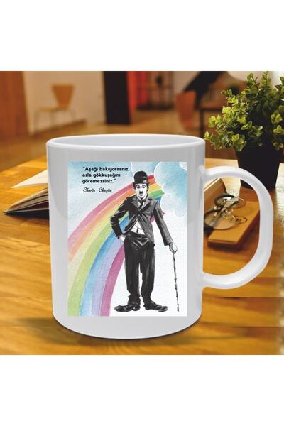 sıradışıhediyem كوب تشارلي شابلن