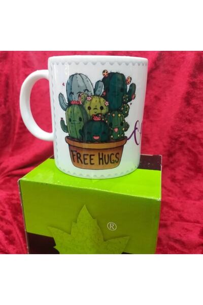 sıradışıhediyem Cactus Printed Mug