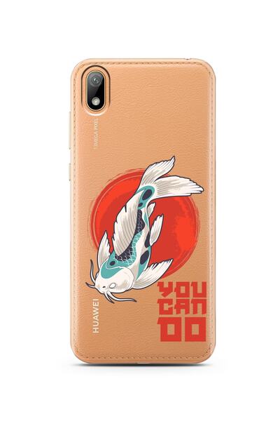 Spoyi Huawei Y5 2019 Wild Fish Design Super Transparent Phone Case