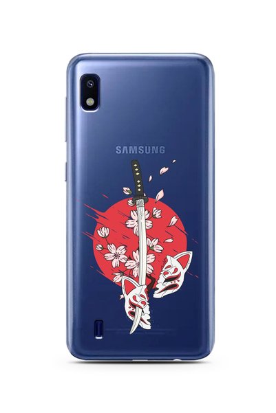 Spoyi Samsung A10 Super Transparent Phone Case with Cut Face Design