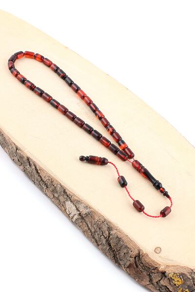 isfahantakı Bilek Boy Küçük Ölçü Sistemli Ateş Kehribar Tesbih