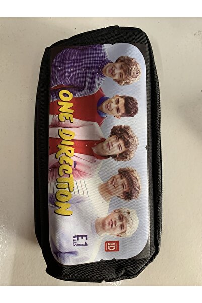 tom çanta Desenli Dokuma Çift Gözlü Kalemlik