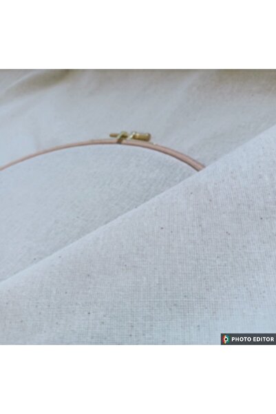 BEREKET PERDE Punch'a Uygun Ham Bez Kumaş %100 Pamuk (50x220 Cm)