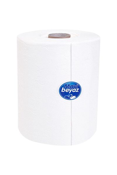Mavi beyaz Touchless Movable Towel 21 Cm 3.5 Kg - 6 Rolls