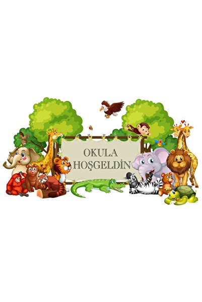 TELLGRAF REKLAM HİZMETLERİ Okula Hoşgeldin Panosu (25x35 Cm )