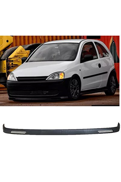 HasAkman Opel Corsa C Lgn Tip V2 Uyumlu  Ön Lip Mat Siyah
