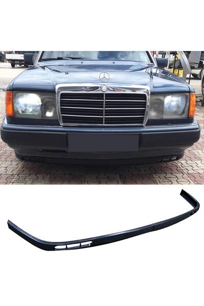HasAkman Mercedes W124 Lgn Tip V2 Ön Lip Mat Siyah Uyumlu
