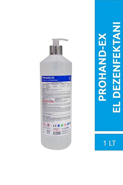 CHEMSOLL Prohand-Ex Alkol Bazlı El ve Cilt Dezenfektanı 1 lt