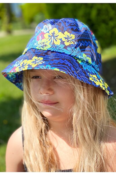 QUEEN AKSESUAR Нова тенденція літньої моди: автентична капелюх-бакет з квітковим візерунком для дорослих жінок та старших дітей