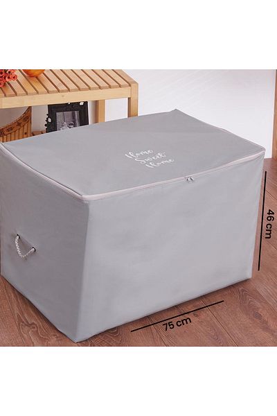 Rope Home Casa Mega Size Home Sweet Home Gray Color Bag 74X46X46