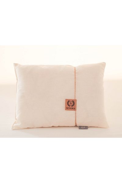 Puffyastık Senora-natural Baby Pillow Cotton Fabric Wool Inner Filling