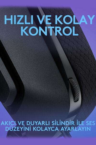 logitech G G335 Kablolu Oyuncu Kulaklığı - Siyah