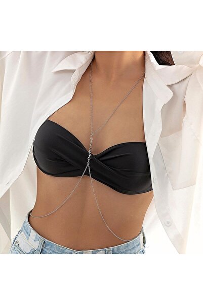 Erer Gümüş 925 Ayar Gümüş Vücut Bel Zinciri