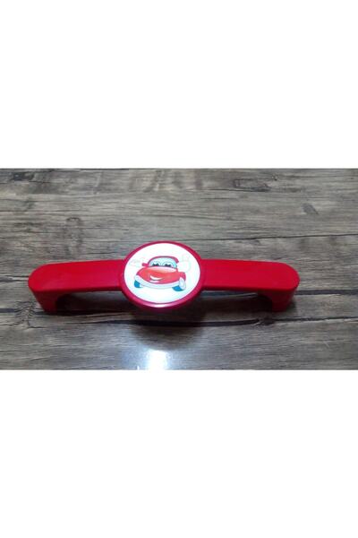 Eren Kardeşler Hırdavat Çocuk Odası Kırmızı Araba Dolap Mobilya Kulp 160 Mm 1 Adet (sert Plastik)