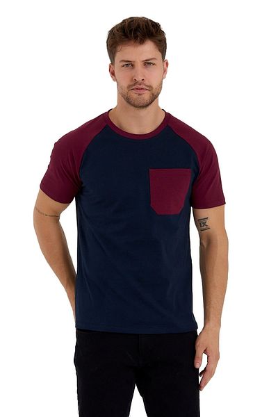 Adams Ανδρικό μπλουζάκι Raglan με τσέπες