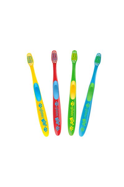 GLİSTER Toothbrush for Children 4 Pieces Package '' Product Code:120522 ''