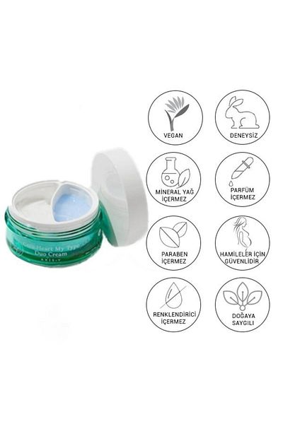 AXIS-Y Cera-Heart My Type Duo Cream 60 ml - Moisturizing Face Cream for t and U Area College