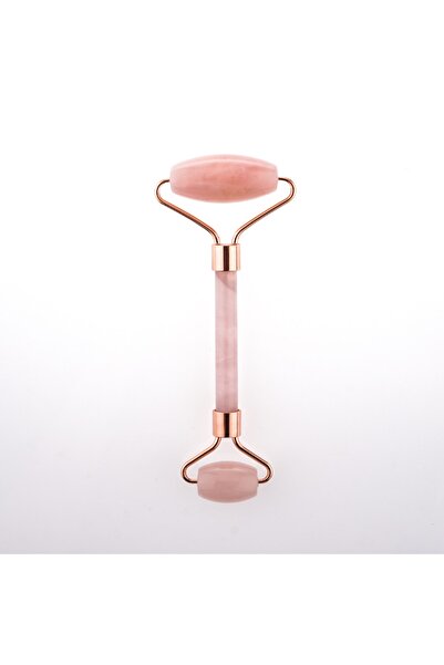 OSMANLI DEĞERLİ TAŞ Sertifikalı Pembe Kuvars Doğal Taşı roller Masaj Aleti - ...
