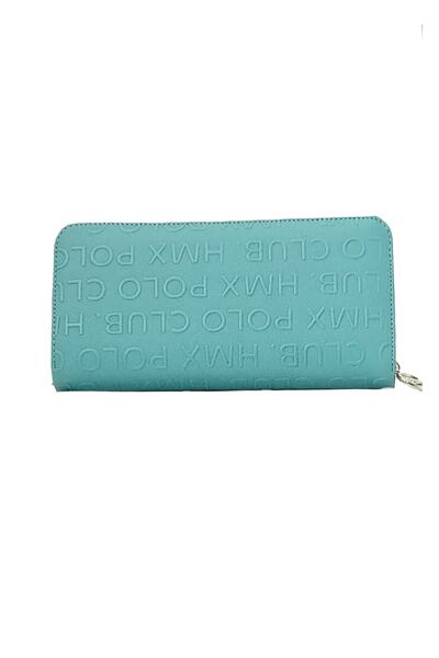 DUYGUSHOESBAG Women's Wallet Double Compartment Zippered Large Size with Cover and Print Detail