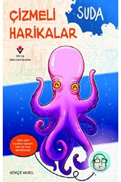 Tübitak Yayınları Çizmeli Harikalar - Suda - - Gökçe Akgül Kitabı