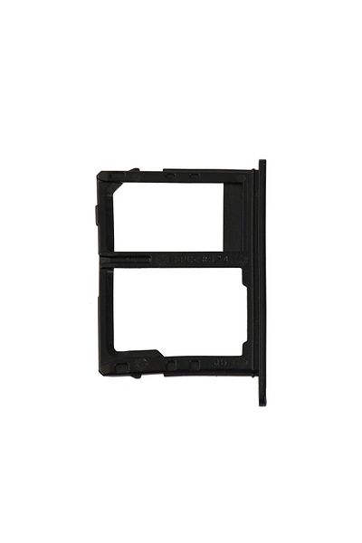 tekyerdenal Samsung Galaxy J3 Pro 2017 J330 Compatible Sim Card Tray Black Double