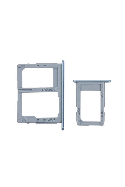 tekyerdenal Samsung Galaxy J8 J810 Compatible Sim Card Tray Violet