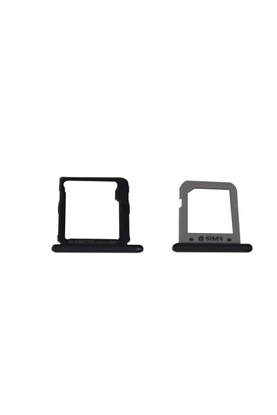 tekyerdenal Samsung Galaxy A8 A800 Compatible Black Sim Card Tray