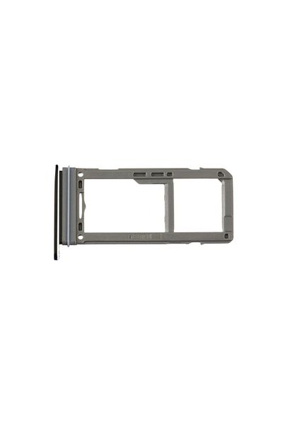 tekyerdenal Samsung Galaxy S8 Plus Compatible G955 Sim Card Tray Silver Pair