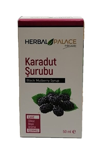Herbal Palace Karadut Şurubu 50 Ml
