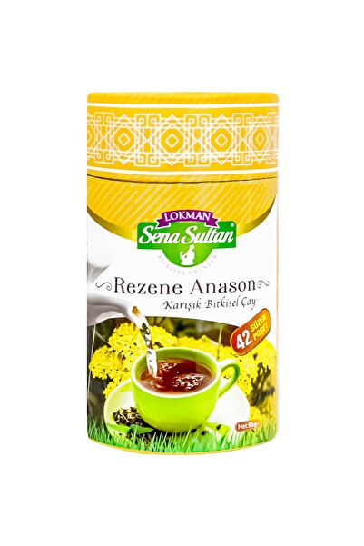 Lokman Sena Sultan شاي أعشاب مختلط باليانسون والشمر 42 كيسًا مفلترًا 65 جرام