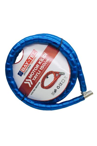 Baytec Bay-Tec Mk2476 Motor Bicycle Lock Spring Loaded 22 X 150 cm