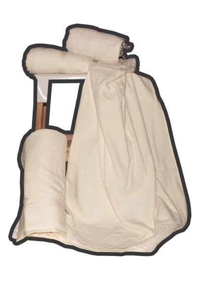 Dantelux Özdilek 13163 Комплект за баня Orchid (екру-екру)