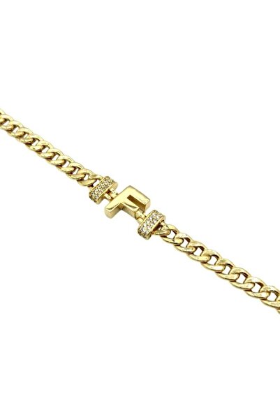 Hakan Güler Kuyumculuk Altın F Harfli Gurmet Bileklik-künye