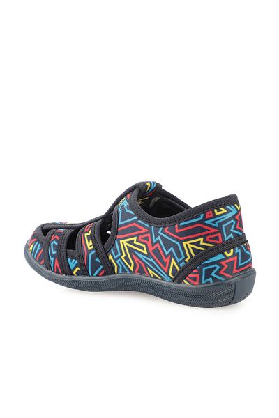 Slazenger Uzzy Sports Boys' Shoes Navy Blue / Saks Blue