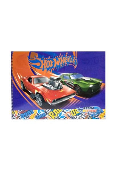 Gıpta Hot Wheels Car 25x35 15 Sheets Licensed Picture Book