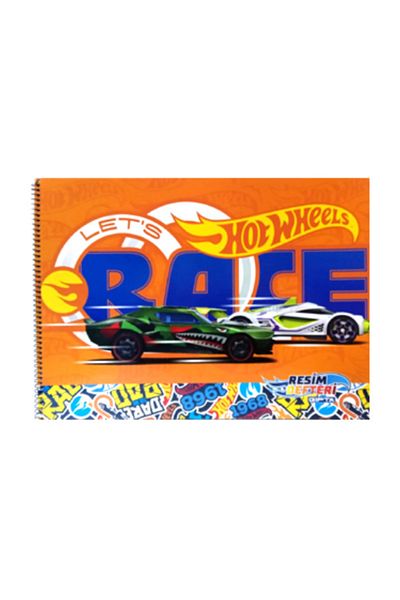 Gıpta Hot Wheels Car 25x35 15 Sheets Picture Notebook
