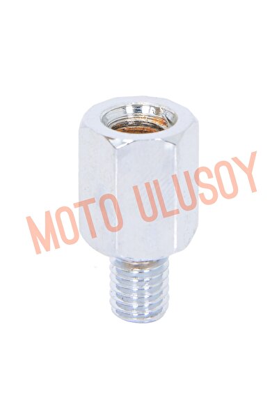 MOTO ULUSOY Ayna Çevirici Aparatı Adaptörü Mondıal Drıft L Üst -10mm Ters Diş...