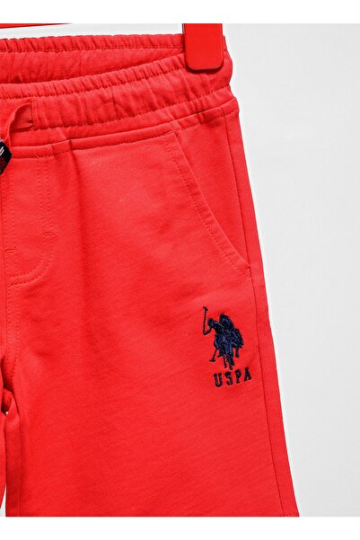 U.S. Polo Assn. Bermu, 9-10 Years, Red